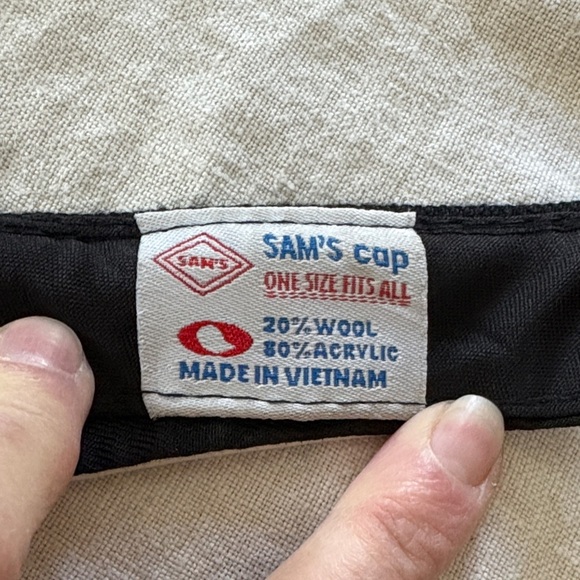 SF Black and Orange Men's Visor - Picture 3 of 3